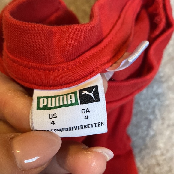 PUMA kids SHIRT SIZE 4 - Picture 2 of 3